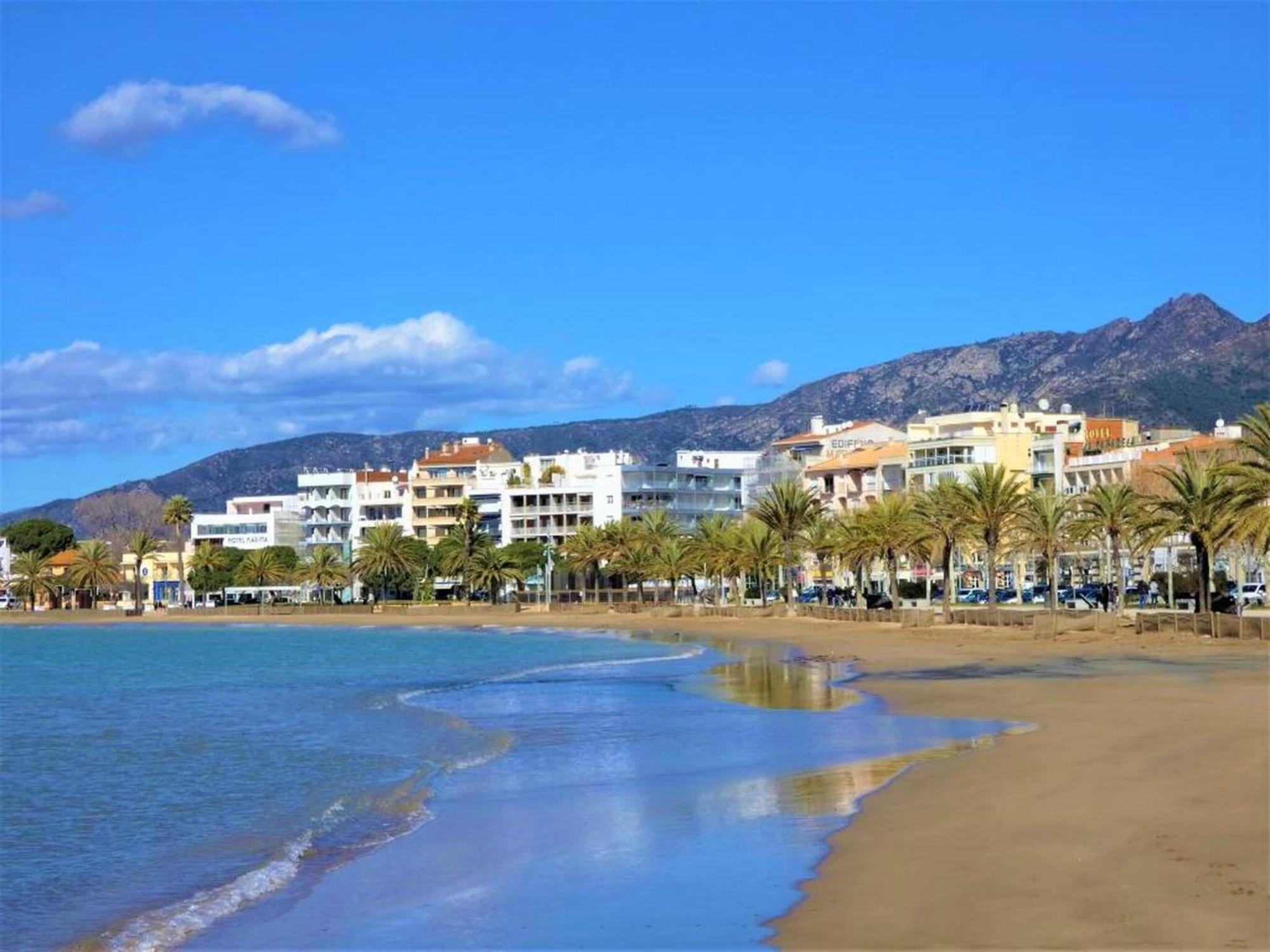 Apartamento En Roses Con Vistas Al Canal Y Piscina Buitenkant foto